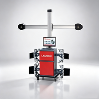 LAUNCH X-831E X831E Aligneur de roues 3D 1,6 m à installation courte, double caméra, mesure dynamique haute précision pour garage et atelier
