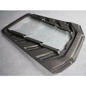 Panel de Puerta Trasera de Fibra de Carbono Transparente para Huracán LP580/610, Años 2014-2023, Nuevo, en Perfecto Estado - Product Image 2