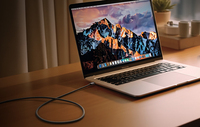 Câble de charge rapide USB-C vers Type-C 240W 40 Gbps USB4.0 haute vitesse 5A pour transfert de données/vidéo/audio pour iOS et imprimante