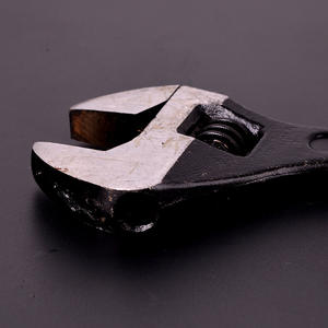 ประแจปรับได้อุตสาหกรรม ขนาด 200 มม. ปากฟันเลื่อย เหล็ก 45 เกรด หน่วยวัดแบบอิมพีเรียล นิ้ว ผลิตจากการตีขึ้นรูป ชุบเคลือบด้วยไฟฟ้า - Product Image 5