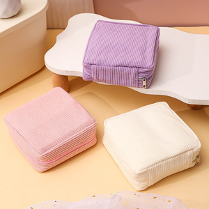 Bolsa de almacenamiento para toallas sanitarias, organizador portátil pequeño para toallas sanitarias, para uso en viajes de chicas - Product Image 2