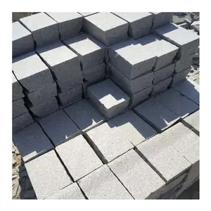 Building Stone Light Grey Granite Stone for Floor Paving Outdoor Flooring