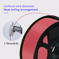 Filamento para Impresora 3D KINGROON PLA 1.75mm 1KG, Filamento 3D al por Mayor, Filamento de Varillas de Plástico PETG/ASA/TPU/PLA para Impresión 3D