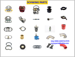 Pièces de rechange pour pompe à béton Schwing SP500 <span class=keywords><strong>SP750</strong></span> SP1000 SP1250, douille SG10025626, douille de support pour vanne à roche DN165/135 - Product Image 6