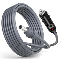 Cargador de Coche Tipo-C DC de Alta Calidad Utech, Cable de Alimentación Universal de PVC de 5.5x2.1mm a Conector de Carga para Coche, Compatible con Starlink Mini