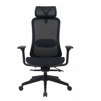 Chaise de bureau de direction en maille à dossier haut, mobilier de bureau de luxe