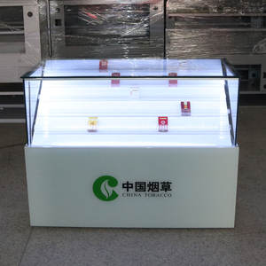 समायोज्य अनुकूलन योग्य सुपरमार्केट अलमारियों खुदरा दुकानों में सिगरेट के लिए प्रबुद्ध प्रदर्शन अलमारियाँ - Product Image 6