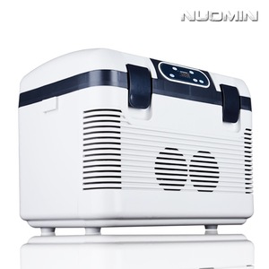 ตู้เย็นในรถยนต์ 16-20 ลิตร 12V 24V 220V เซมิคอนดักเตอร์ ช่องแช่เย็น/อุ่นแบบโซนเดียว กล่องเก็บความเย็น/ความร้อน สำหรับใช้ในรถยนต์และที่บ้าน - Product Image 3