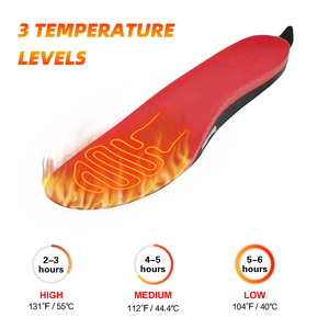 Plantilla cálida para pies de hombre y mujer Dr. Warm, calentador de pies con batería eléctrica de invierno, plantillas calentadas con suela EVA operadas por batería - Product Image 5