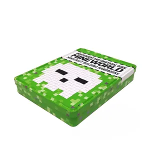 미니 크래프트 장난감 통 어린이를위한 레고 Minecraft 포장 게임 장난감 깡통