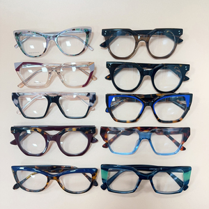 Assorted Mixed High Quality Solid Colored Full Rim Acetate Optical <strong>Frames</strong> for Women Durable Daily Wear - Product Image 6