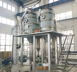 Automatischer Doppel-Effekt-Zwangs umlauf verdampfer Dreifach-Tomatenpasten-Vakuum verdampfer - Product Image 2