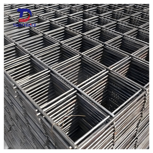 <span class=keywords><strong>Grillage</strong></span> <span class=keywords><strong>soudé</strong></span> en acier au carbone noir industriel avec surface non galvanisée pour le renforcement du béton et la construction - Product Image 1