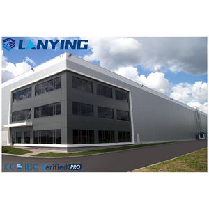 Сборный стальной ангар и складское здание современного дизайна для мастерской с сертификатом ISO - Product Image 1