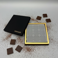 Boîte-cadeau en chocolat truffé de qualité supérieure Shengcan au toucher doux avec sac en papier pour boîte à bonbons en papier