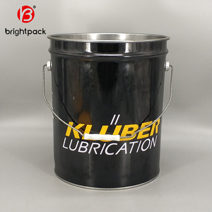 <span class=keywords><strong>Seau</strong></span> métallique personnalisé de 16 litres avec couvercle à anneau de verrouillage pour l'emballage du <span class=keywords><strong>bitume</strong></span> - Product Image 1