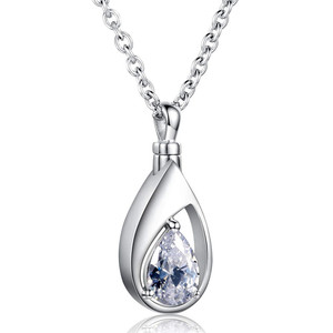 Collana con Pendente a Goccia d'Acqua Muse Tears per Donne, Elegante Catena da Collo alla Moda per Uso Quotidiano - Product Image 1
