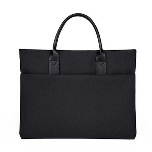 Office Briefcase Simple Modern <b>Computer</b> Business Laptop Waterproof Messenger Bag Nylon Briefcases. - Product Image 2