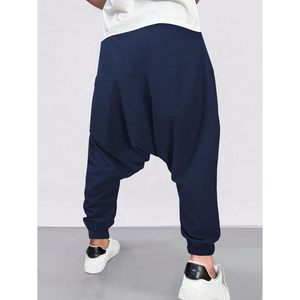 Pantalon Harem Patchwork pour Homme FOXA en Coton et Fibre de Bambou Respirant, Ample, Style Bohème, pour l'Été, la Plage et le Streetwear - Product Image 2