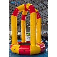 Trampoline à l'élastique de sports nautiques de plein air personnalisé de qualité commerciale trampoline gonflable pour enfants