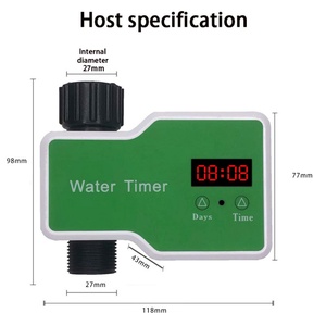 High Quality Analogue Water <b>Timer</b> Plastic AA*2 Battery Powered Automatic Garden Lawn Drip Irrigation System ZHITIAN Brand FCC - Product Image 3