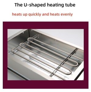 Stainless Steel Indoor <b>Smokeless</b> <b>BBQ</b> Grill Machine Semi-Automatic Kebab Oven for Household Use - Product Image 5