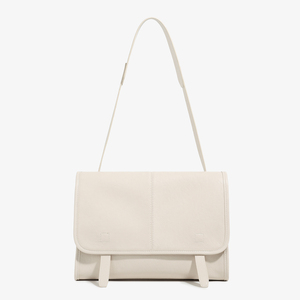 Minimalist Fashion Women's <b>Shoulder</b> <b>Bag</b> Microfiber Synthetic Leather Button Closure Single <b>Strap</b> Customized Color Large Capacity - Product Image 5