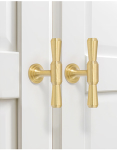 Hiện Đại Đơn Giản Thép Không Gỉ Tủ Quần Áo Cửa Xử Lý Vàng Sáng Cho Nhà Bếp Biệt Thự Rắn Phần Cứng Đồ Nội Thất Bàn Cạnh Giường Ngủ Ngăn Kéo - Product Image 6