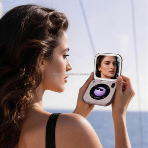 <span class=keywords><strong>Becot</strong></span> Beaute Miroir UV intelligent avec caméra UV dorée pour maquillage et protection solaire, et fonction de test de l'état de la peau avec assistance de soin - Product Image 1