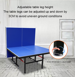 Mesa <span class=keywords><strong>de</strong></span> tenis <span class=keywords><strong>de</strong></span> mesa para interiores <span class=keywords><strong>de</strong></span> calidad profesional, mesa <span class=keywords><strong>de</strong></span> <span class=keywords><strong>ping</strong></span> <span class=keywords><strong>pong</strong></span> plegable movible moderna <span class=keywords><strong>con</strong></span> Red - Product Image 5