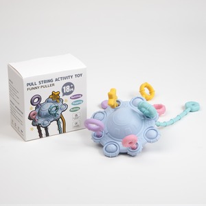 Éclaircissement de bébé explosif éducation précoce bébé puzzle hochet hochet hochet jouet peut être grignoté et pressé - Product Image 1
