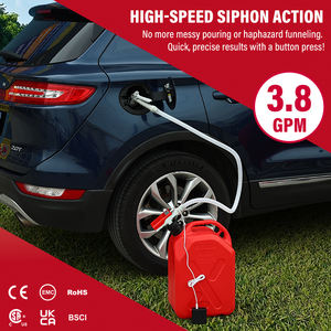 ปั๊มถ่ายน้ำมันดีเซลแบบใช้แบตเตอรี่/USB พร้อมมอเตอร์ DC  4 หัวแปลง 3.8GPM หัวฉีดแบบแมนนวล แรงดันต่ำ OEM - Product Image 2