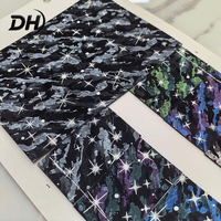 Tissu en cuir synthétique imprimé en gros, base polyester, imitation microfibre, pour empeignes de chaussures de mode et baskets