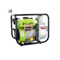 UCARRY Pompe à eau à moteur diesel en acier inoxydable de 4 pouces Pompe à eau de mer transparente 7.5HP