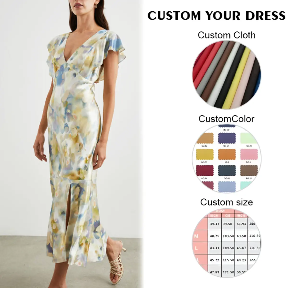 नई डिजाइन ग्रीष्मकालीन कस्टम साटन उच्च गुणवत्ता वाली सेक्सी डीना ड्रेस महिलाओं के लिए महिलाओं के कपड़े कस्टम निर्माता