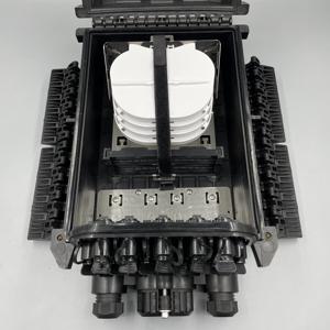 Boîtier d'épissure de joint étanche à 2 entrées et 24 noyaux Caja Nap Box Plc Splitter Fiber Optic <span class=keywords><strong>Distribution</strong></span> - Product Image 2