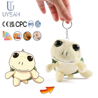 UYEAH Fabricant OEM/ODM de jouets en peluche sur mesure, faible MOQ, tortue mignonne, animaux en peluche doux, poupées, cadeaux de marque
