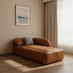 Poltrona Empress in Stile Italiano Minimalista, Divano Pieghevole a Forma di <span class=keywords><strong>L</strong></span> con Schienale a Orecchie di Elefante per Soggiorno, Camera da Letto, Hotel e Pensione - Product Image 6
