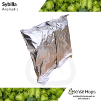 Sybilla Hop Pellets Qualité Alimentaire Solvant 6,5%-8% Acide Alpha 50g pour 20L de Bière Arôme Premium Fourniture Directe Usine Haute Qualité