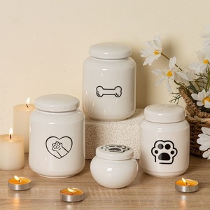 Urne funéraire en bois pour animaux de compagnie, boîte commémorative pour animaux, boîte de rangement pour cendres de chiens et chats, pour la commémoration, fournie directement par l'usine - Product Image 1