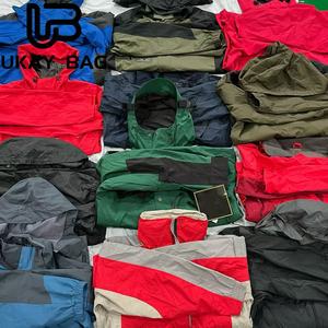 Vêtements de marque d'occasion, <span class=keywords><strong>veste</strong></span> d'extérieur, manteau de randonnée imperméable de marque d'occasion, coupe-vent pour hommes et femmes, vente en gros - Product Image 6