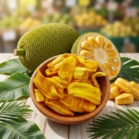 Luchtgedroogde AD Zoete Jackfruit Chips Bulkverpakking Natuurlijke Knapperige Gezonde Fruitsnack