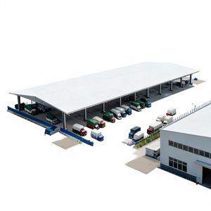 อาคารโรงงานโครงสร้างเหล็กสำเร็จรูปสมัยใหม่สำหรับงานหนัก ออกแบบเพื่อเป็นศูนย์กลางโลจิสติกส์ระดับโลกในสหรัฐอาหรับเอมิเรตส์ ซาอุดีอาระเบีย และกาตาร์ - Product Image 1