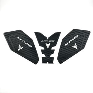 <span class=keywords><strong>Pegatina</strong></span> para Tanque de Combustible Yamaha MT-09/SP 24-25, Diseño de Espina de Pescado, <span class=keywords><strong>Antideslizante</strong></span>, Antiarañazos, de Goma, para Colocación Lateral, 28x14x2cm, Repuesto Nuevo 1 - Product Image 2