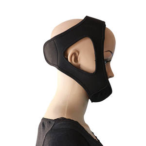 חדש אנטי סנוורה להפסיק נחירות רצועה הסנטר רצועה נגד לסת דום נשימה בשינה תמיכה שינה תמיכה כלי שינה חגורה מתכווננת - Product Image 2