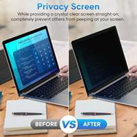Nouveauté : Protection d'écran anti-espion ultra-fine pour Fujitsu LIFEBOOK U94/A 14 pouces, film bloquant la lumière bleue 16&10
