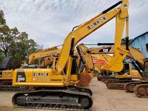 Komatsu PC200LC 95% nuevo original japonés con EPA,CE agrícola barato usado 21 toneladas Komatsu200 excavadora para minería - Product Image 3