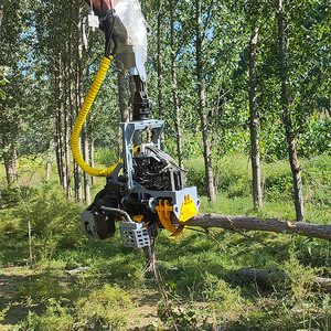 Hydraulic Chain Saw Gas Powered Tree <b>Cutting</b> Machine For Forest <b>Logging</b> - Product Image 4