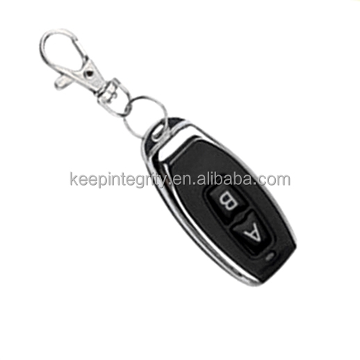 Universal 433Mhz Metal 2 Buttons EV1527 Learning Code A/B Button Wireless Remote Control Support DIY