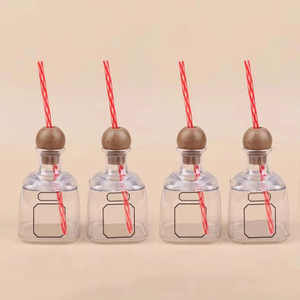 <span class=keywords><strong>Mini</strong></span> <span class=keywords><strong>bouteille</strong></span> de tequila de 375ml avec paille <span class=keywords><strong>Bouteille</strong></span> de liqueur en plastique <span class=keywords><strong>Mini</strong></span> Patron Glass - Product Image 2